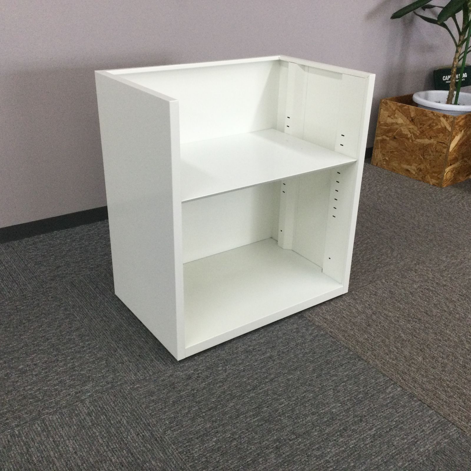 引き出し式は一手間多い、ワゴンはこれで十分・・という方にデスク下オープンワゴンオカムラ引取歓迎＃730-1