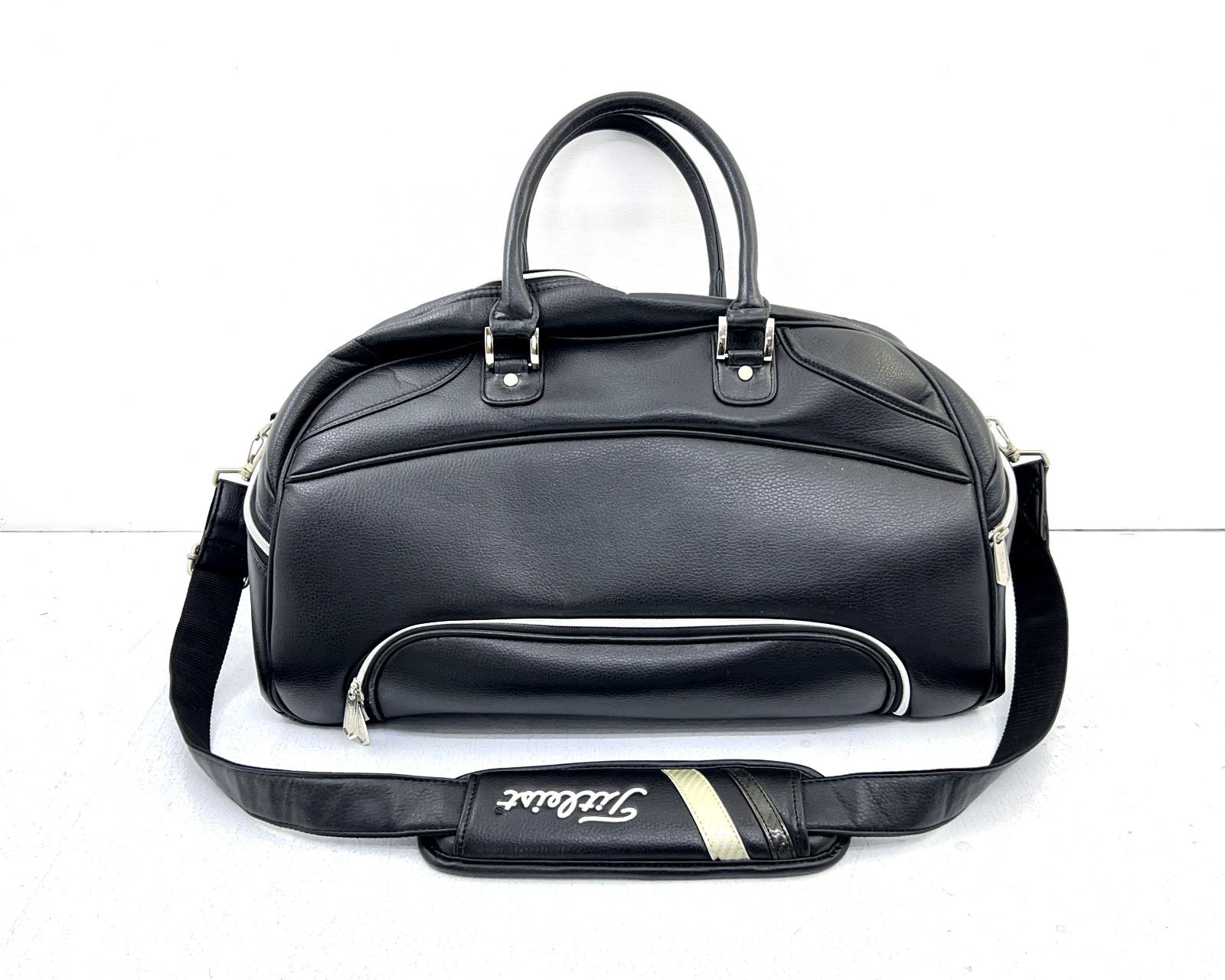 盛岡79-0124】Titleist タイトリスト ゴルフ ボストンバッグ ブラック