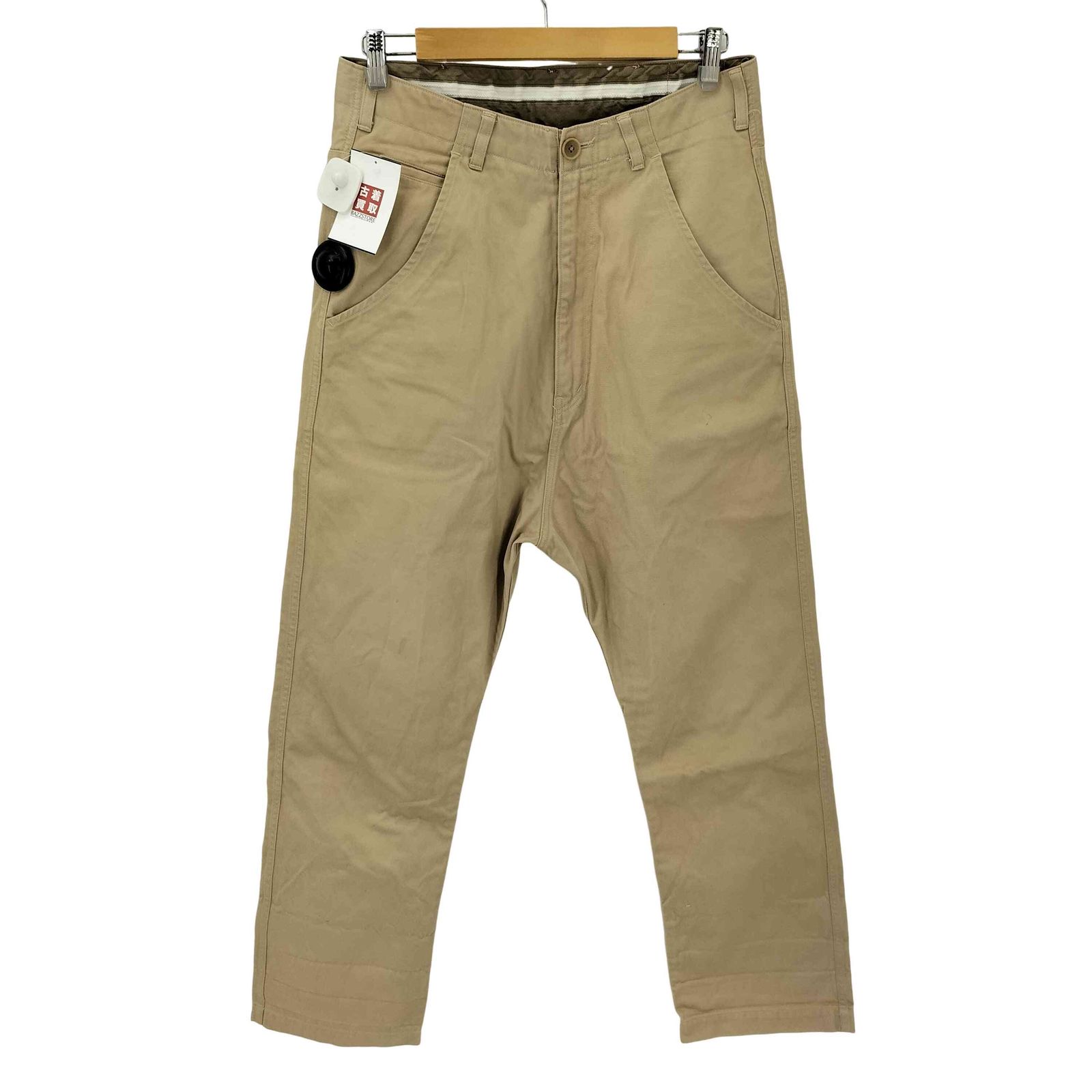 ガンリュウ GANRYU AD2009 09AW コットンツイルサルエルパンツ メンズ