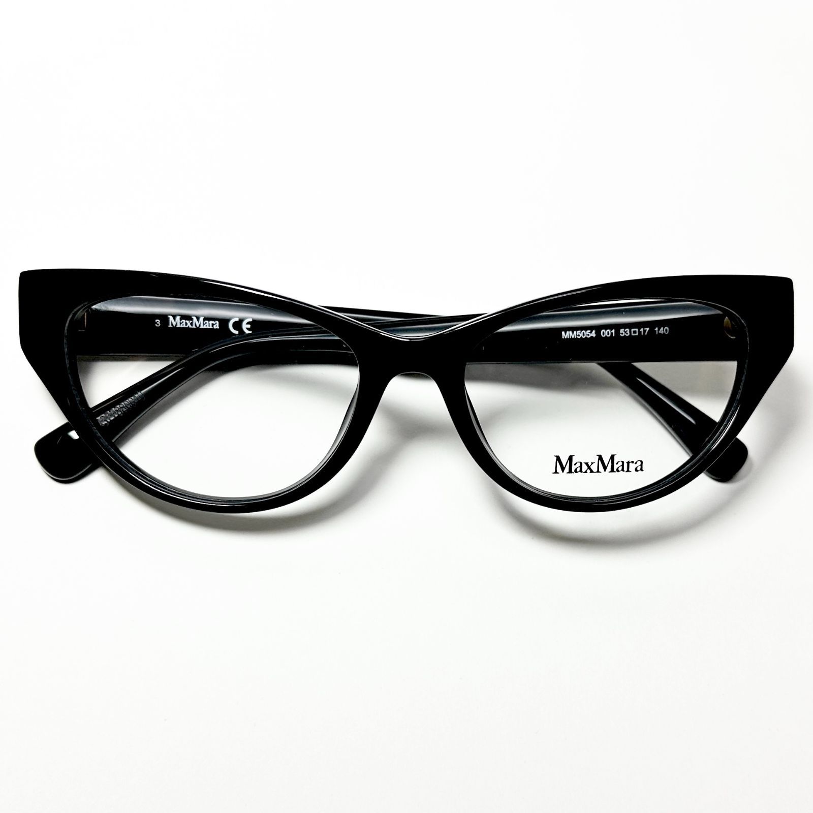 Max Mara メガネ MM 5054 V 001 マックスマーラ Cat型 イタリアブランド ケース クロス 説明書付