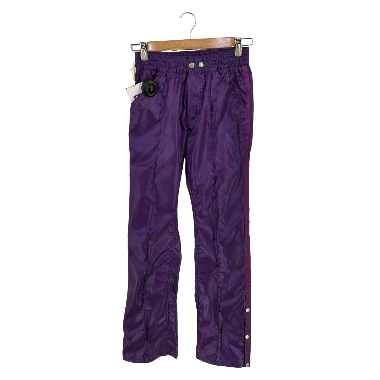 ジュンヤワタナベコムデギャルソン JUNYA WATANABE COMME des GARCONS サイドラインシャイニーパンツ レディース JPN XS