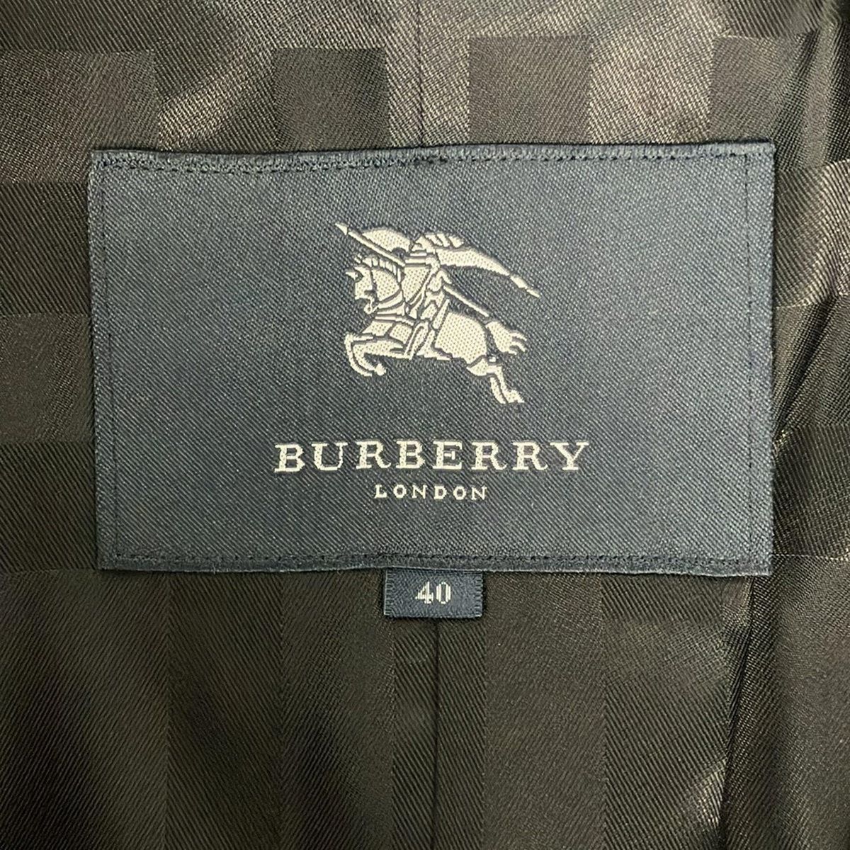 バーバリーロンドン コート サイズ40 L レディース美品 - ダークグレー