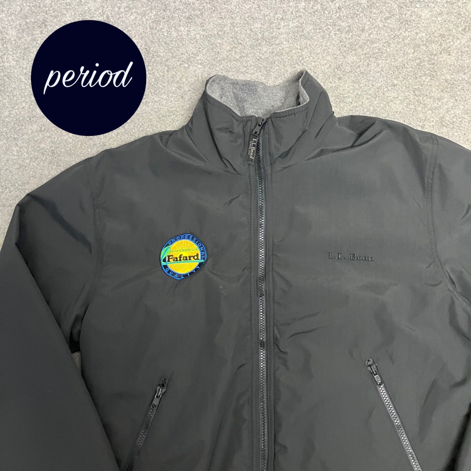 P2793 00s L.L.Bean ナイロン ウォームアップジャケット 企業 - メルカリ