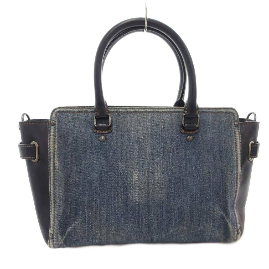 コーチ COACH スワッガー ハンドバッグ ショルダー 2WAY デニム