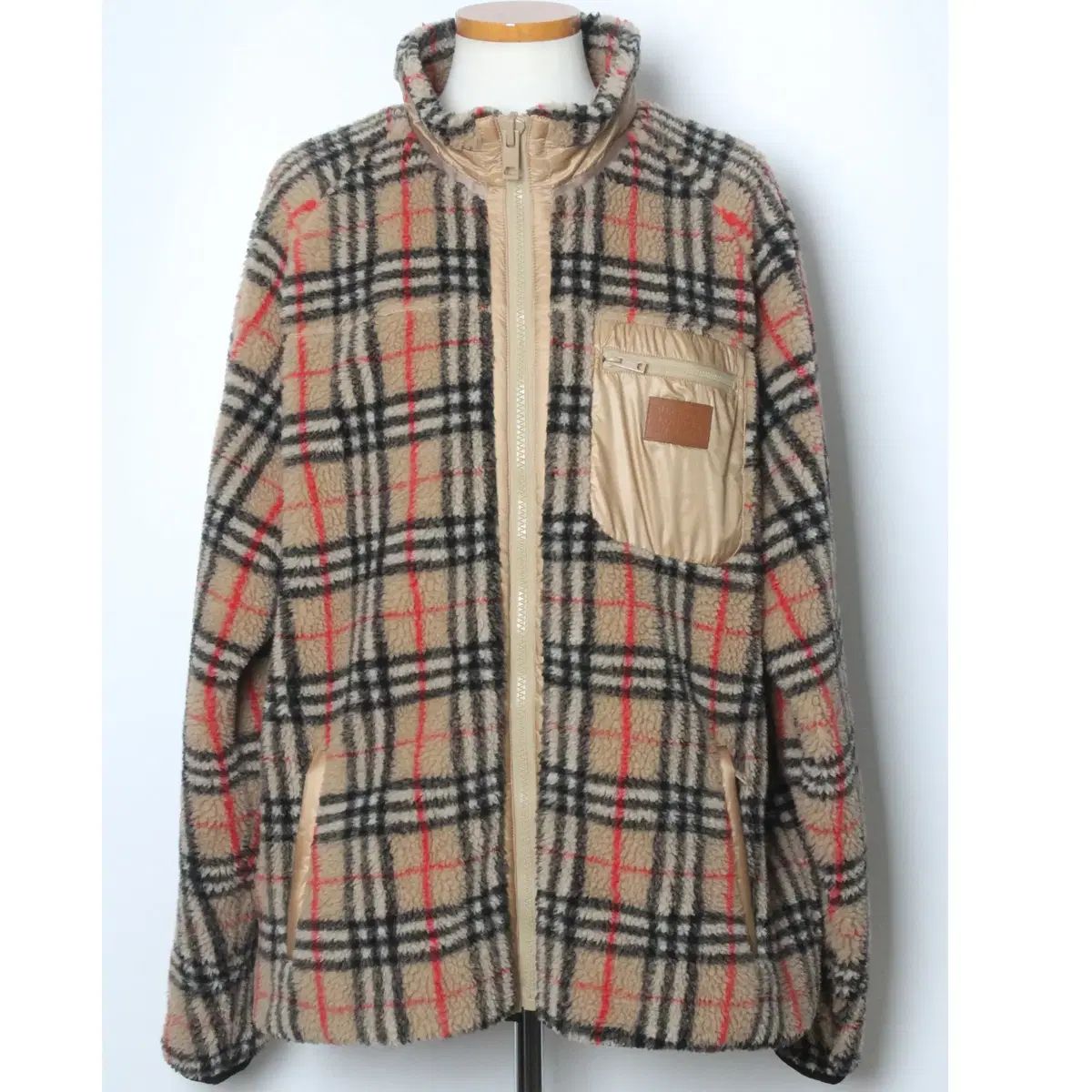 バーバリー ヴィンテージ CHECK フリース ジャケット XXL 110