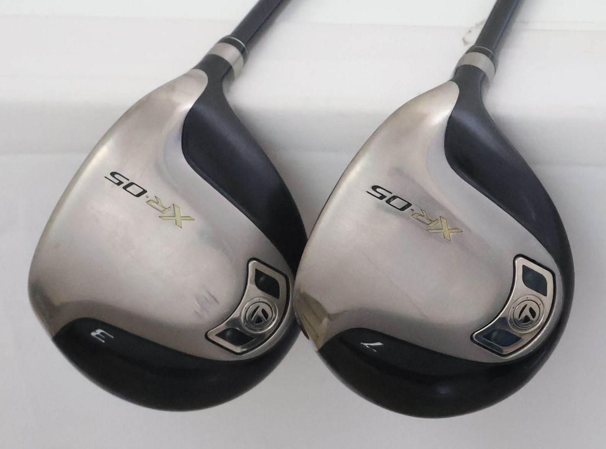 ○【3W＆7W 2本セット】テーラーメイド XR-05 フェアウェイウッド XR