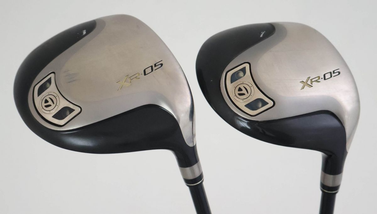 3 W＆7 W 2本セット テーラーメイド XR-05 フェアウェイウッド TM-SPEEDERカーボン S 83552