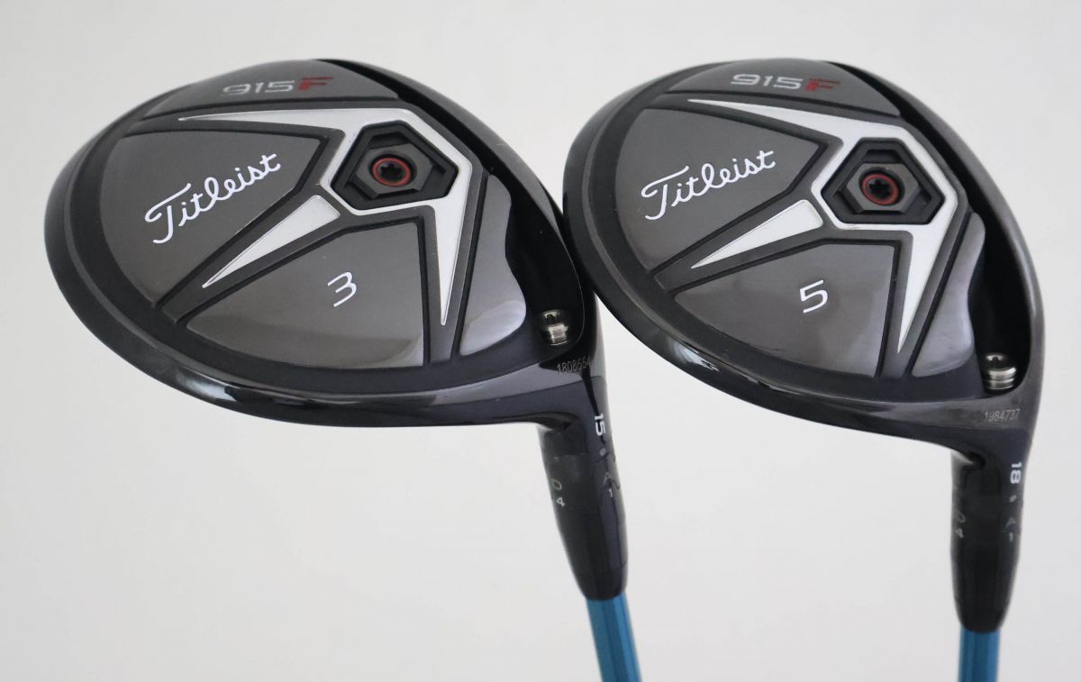 ○【3W＆5W 2本セット】タイトリスト☆915Fフェアウェイウッド