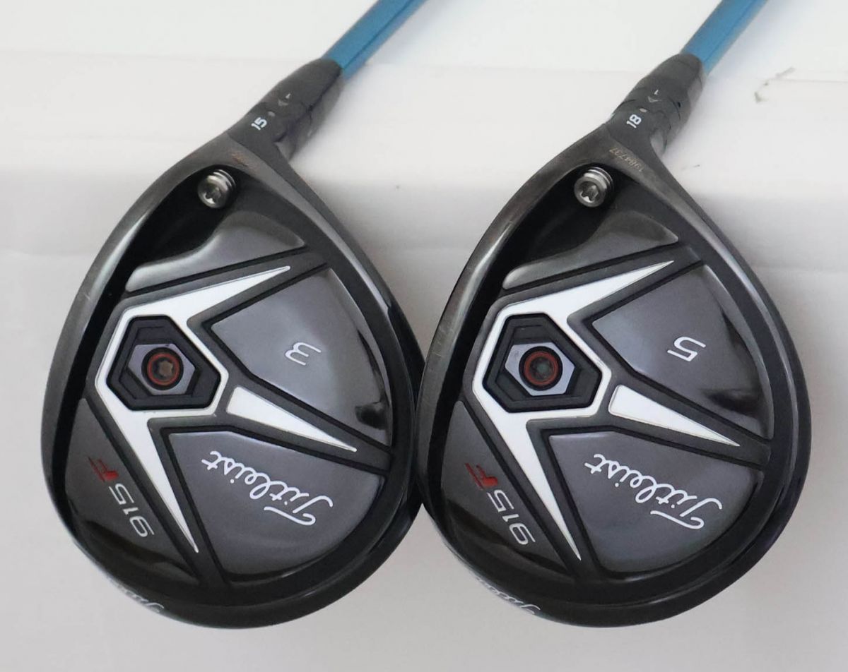 ○【3W＆5W 2本セット】タイトリスト☆915Fフェアウェイウッド