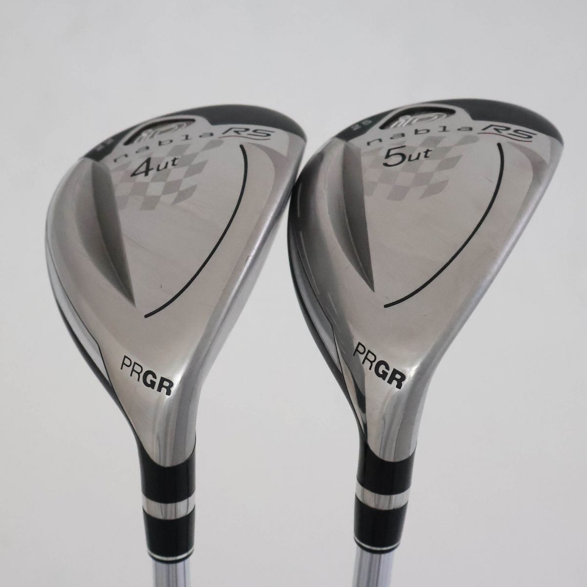 4 UT＆5 UT 2本セット PRGR プロギア iD nabla RS ナブラ ユーティリティ 2015 N.S.PRO for PRGRスチール M-43 S 83555