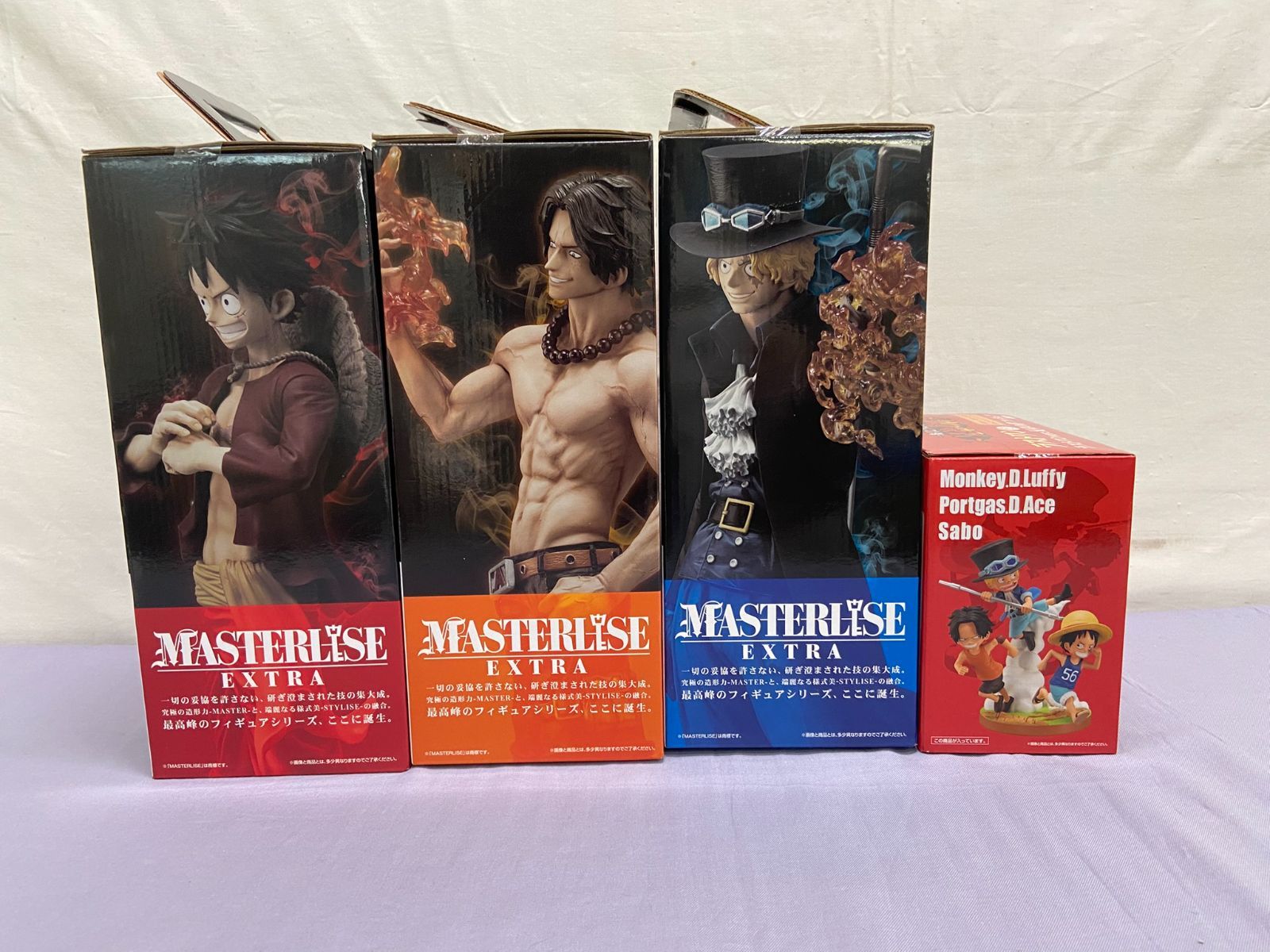 一番くじ ワンピース 兄弟の絆 B賞 C賞 D賞 ラストワン賞 4点セット フィギュア one piece 710