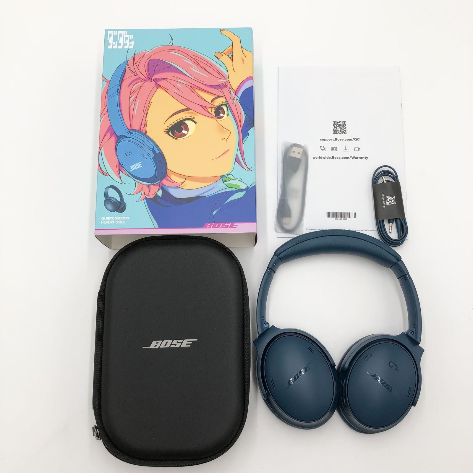 Bose QuietComfort Headphones LE 完全 ワイヤレス ヘッドホン ノイズキャンセリング Bluetooth接続 マイク付 最大24時間再生 急速充電 トワイライトブルー