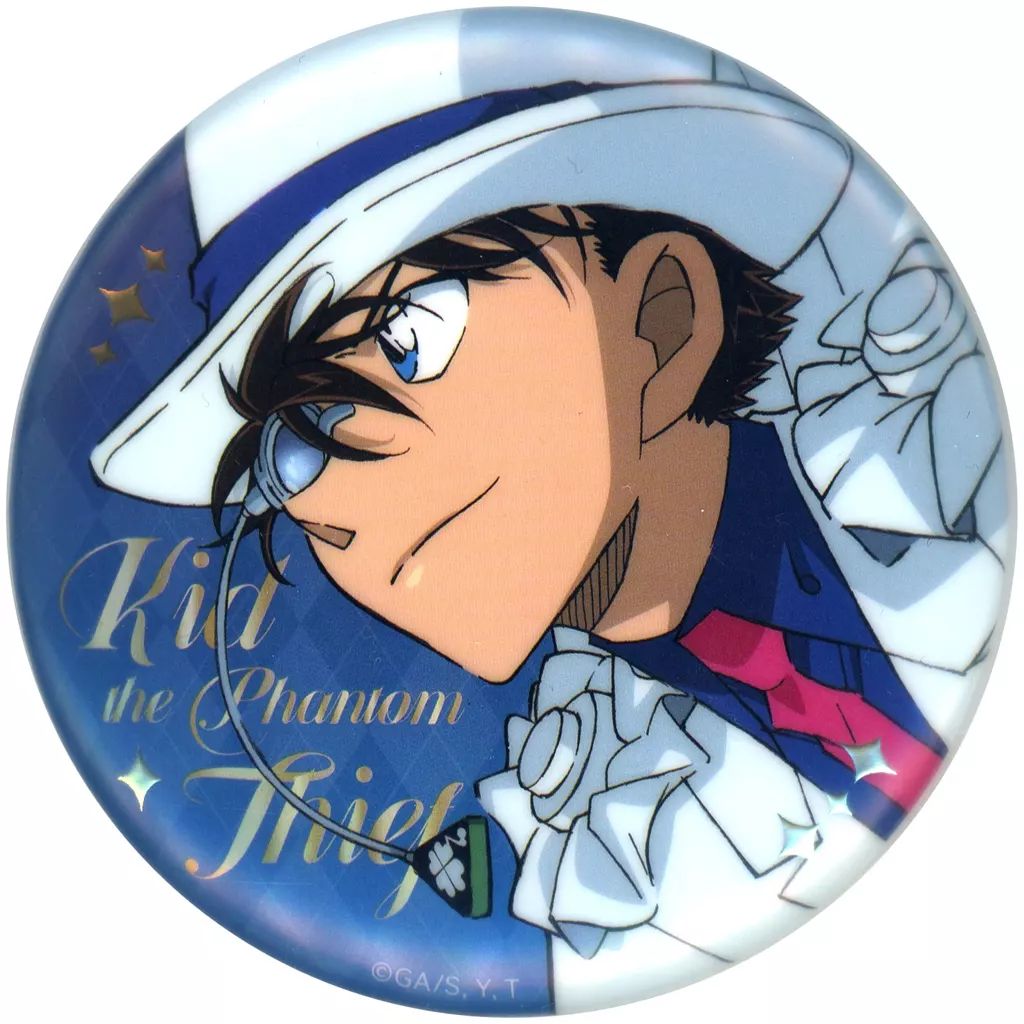 【中古品】コナン ピンバッジ 中古】バッジ・ピンズ 怪盗キッド 黄金の館 缶バッジ 「名探偵コナン