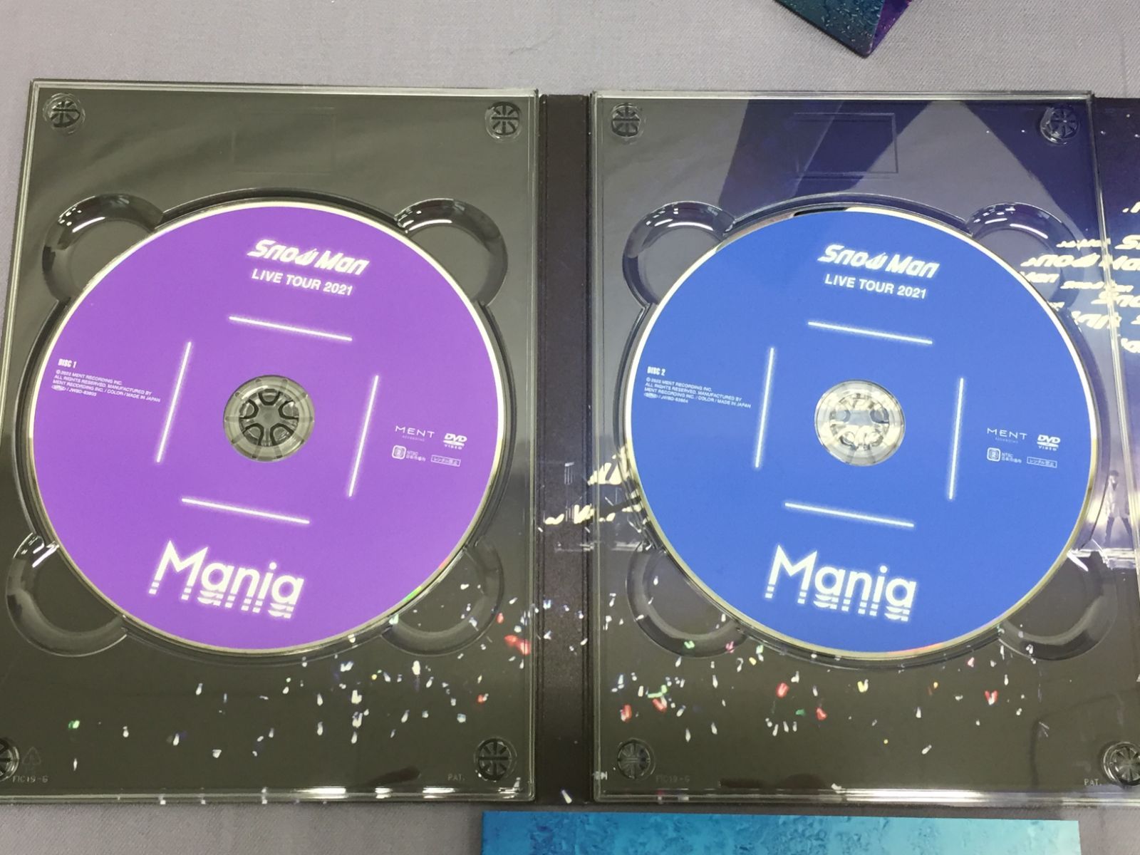 DVD】Snow Man LIVE TOUR 2021 Mania 初回限定版 810 - メルカリ