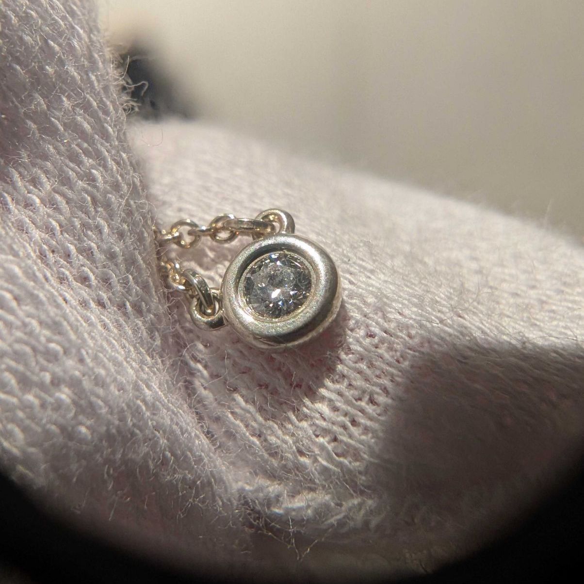 TIFFANY & Co. (ティファニー) バイザヤード 1P ダイヤ付チェーン