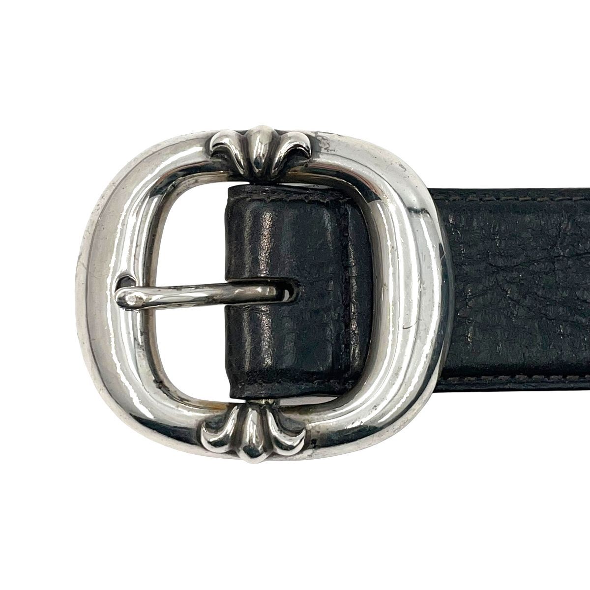 中古】 CHROME HEARTS クロムハーツ 1.5 ガンスリンガー レザーベルト