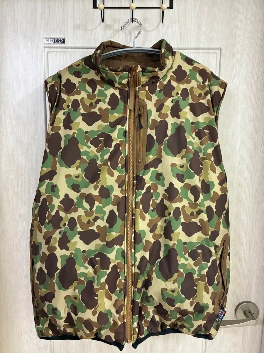 XXL ヒューストン ジャパン リバーシブル ベスト お買い得品 カモフラ