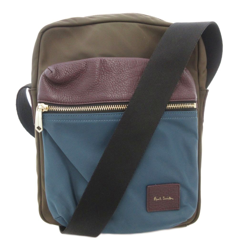 ポールスミス ショルダーバッグ メッセンジャーバッグ vintage カーキ