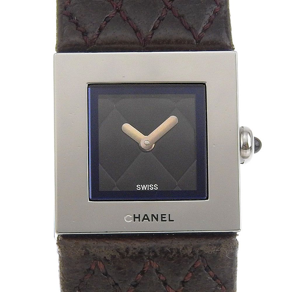 CHANEL】シャネル マトラッセ H0116 ステンレススチール クオーツ