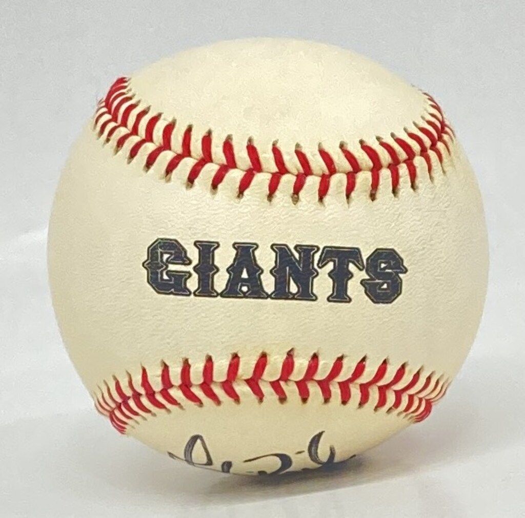 読売ジャイアンツ バーンサイド 直筆サインボール 投込球 - メルカリ