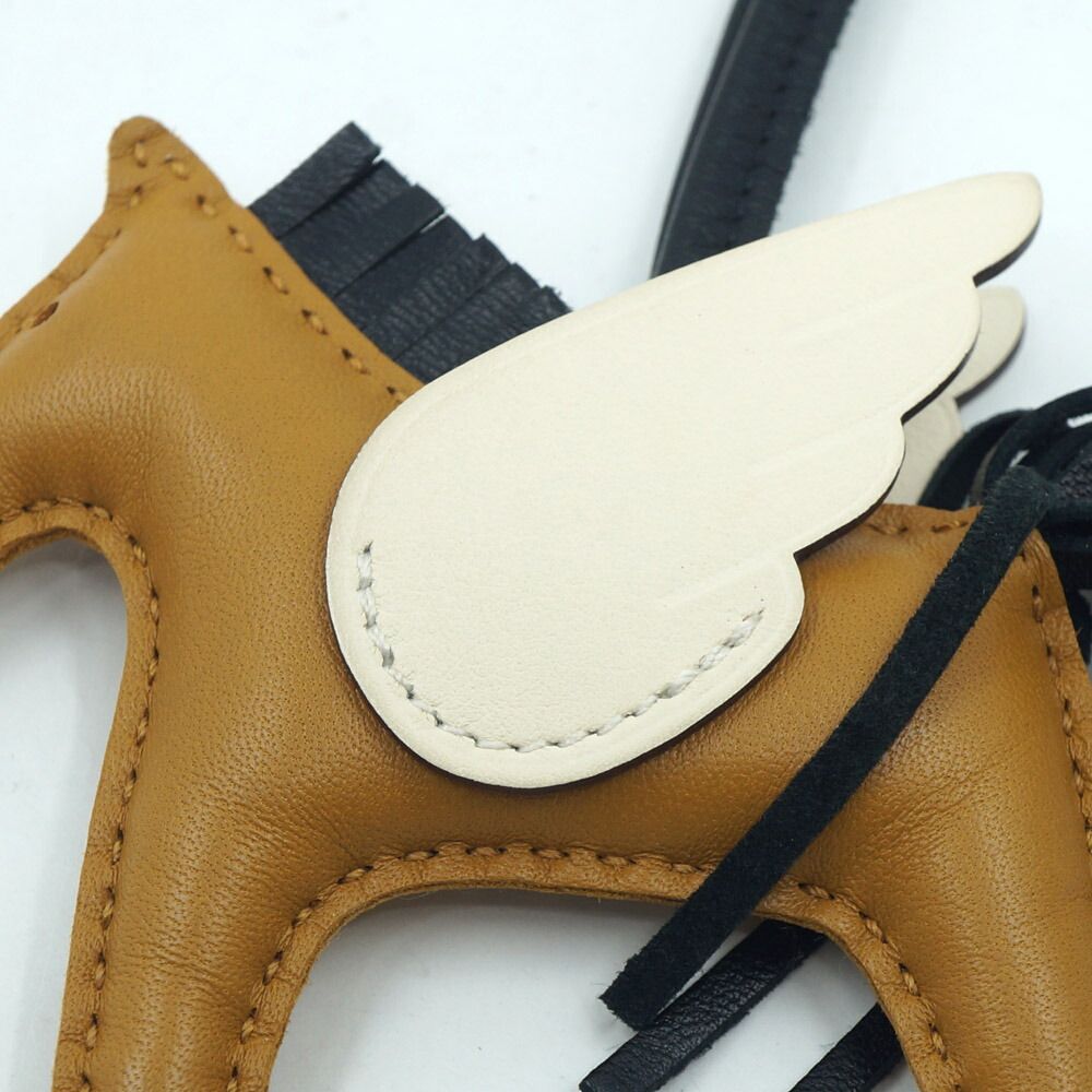 栄】エルメス ペガサスPM バッグチャーム Z刻印 2021年製造 セサミ