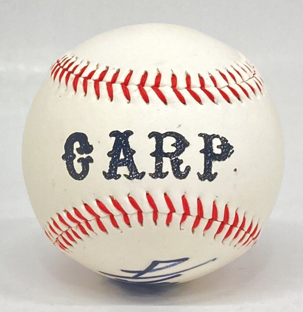 広島東洋カープ 達川光男 直筆サインボール - メルカリ