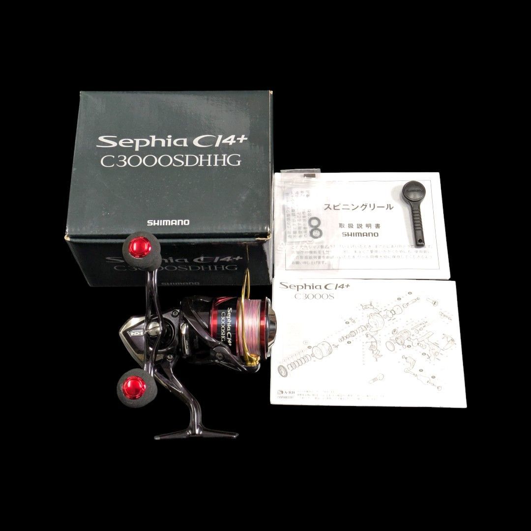 中古】シマノ(SHIMANO) リール エギング 17 セフィアCI4+ C3000SDH HG