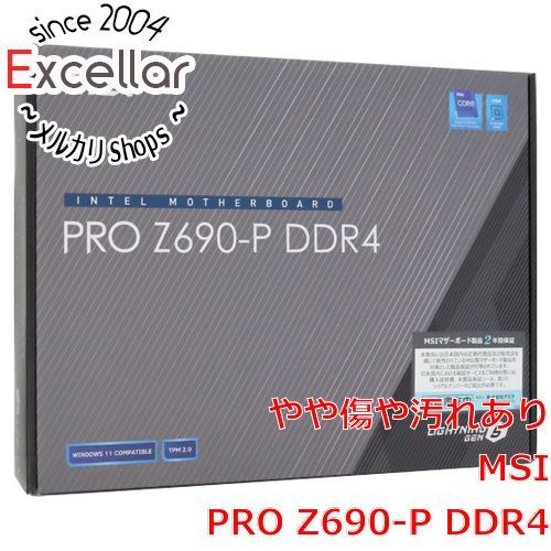 bn 13 MSI製 ATXマザーボード PRO Z 690 P DDR 4 LGA 1700 元箱あり