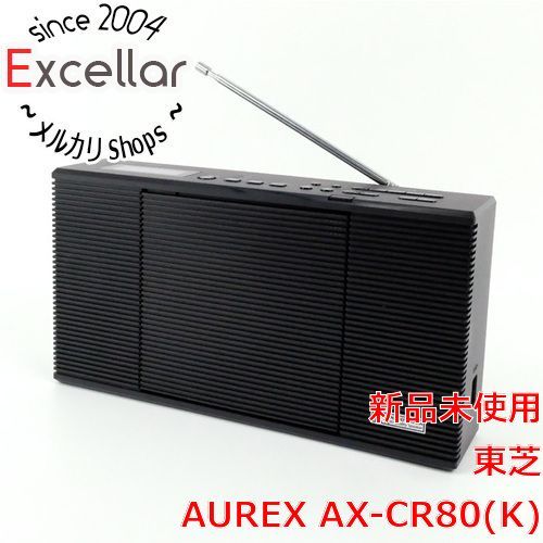 bn 6 TOSHIBA CDラジオ AUREX AX CR 80 K ブラック