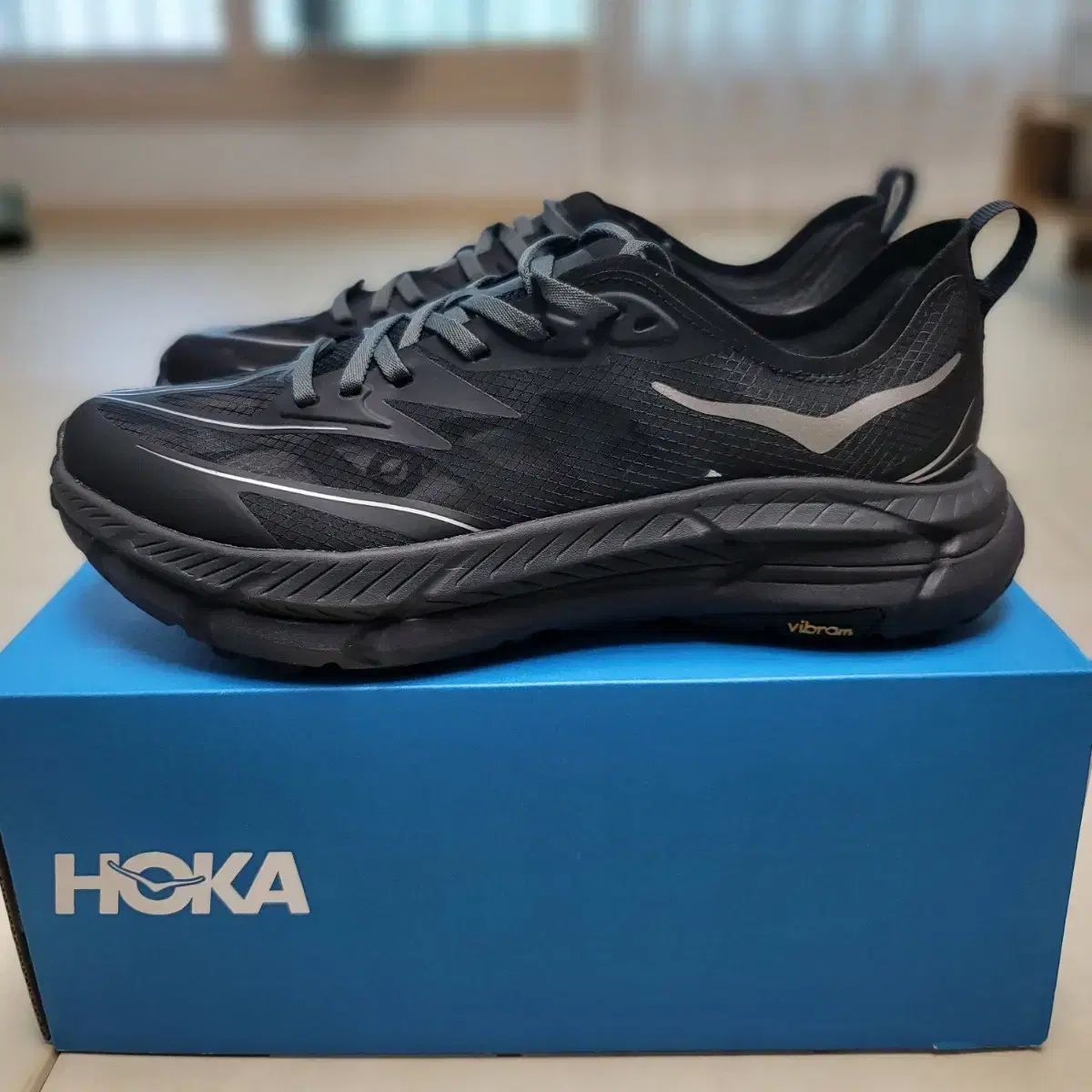 HOKA ONE ホカオネオネ 麻マファテ スピード 4 ライト ブラック 275