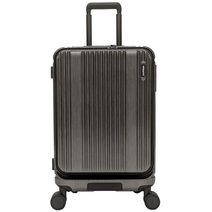 アウトレット品 ♥ バーマス 直営 BERMAS INTER CITY 2 フロントオープン56 cm フロントオープンファスナー トラベル 旅行 57 L 製ストッパー付 60ｍｍ大径静音キャスター
