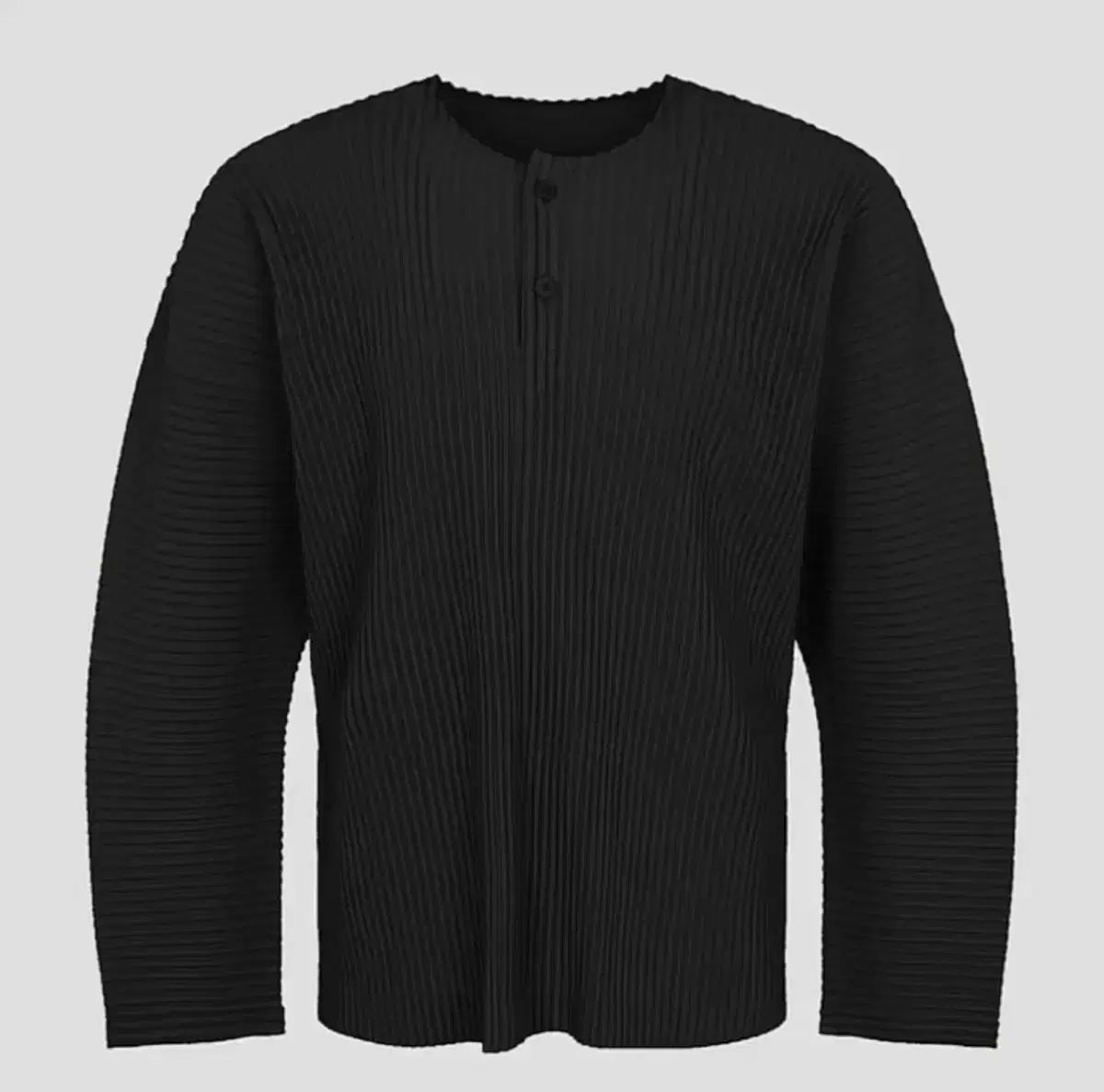 HOMME PLISSÉ オムプリッセ 長袖 ヘンリーネック 3サイズ マンスリー
