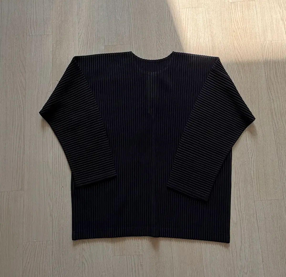 HOMME PLISSÉ オムプリッセ 長袖 ヘンリーネック 3サイズ マンスリー