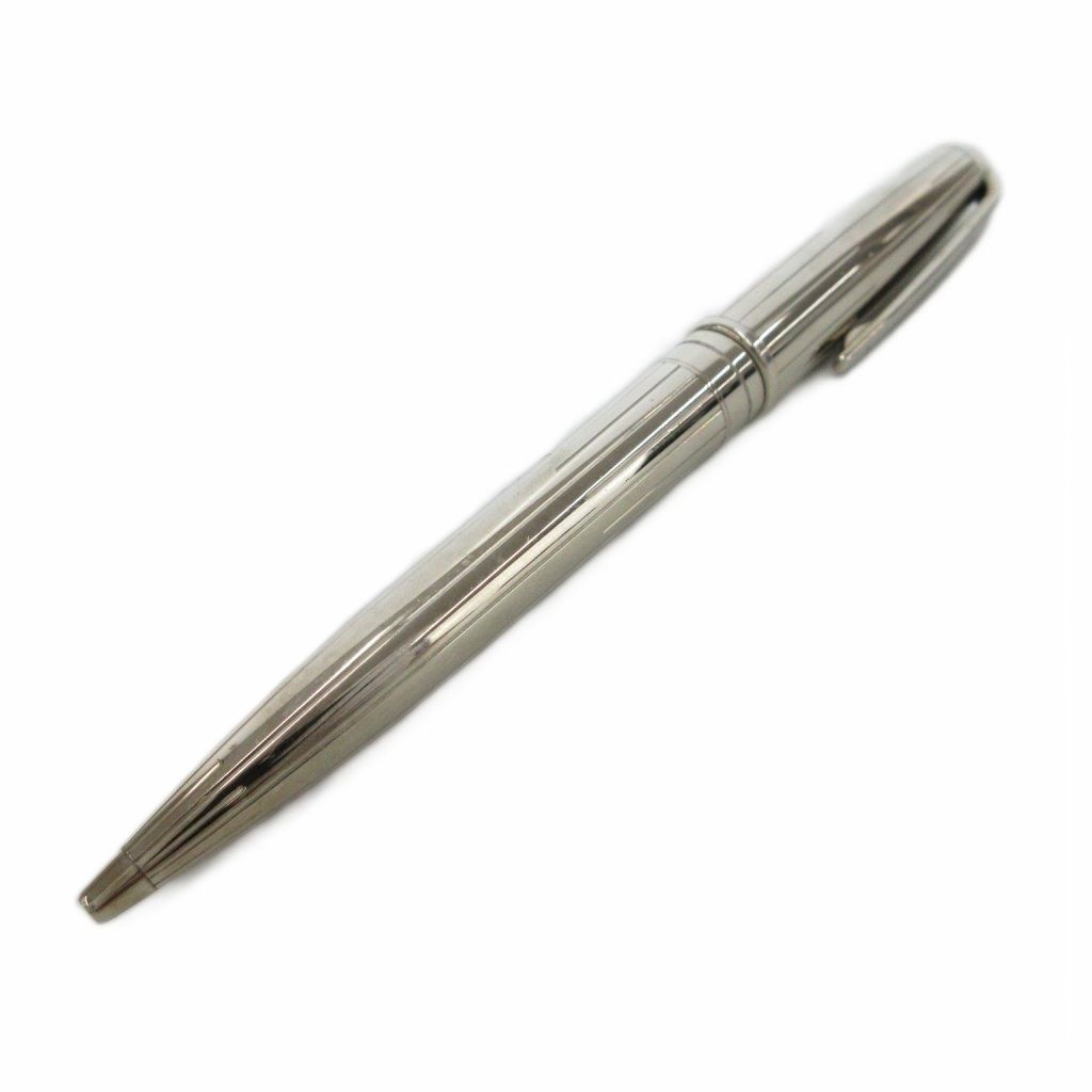 エステーデュポン S.T.DUPONT オランピオ ボールペン ツイスト式 シルバーカラー /UO