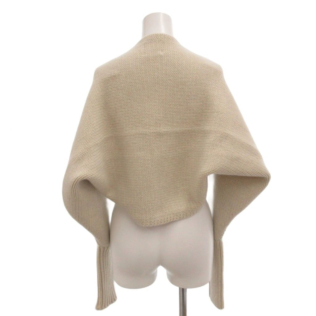 【中古】アロー aLORS ボレロ カーディガン ニット カシミヤ混 アイボリー /AE レディース アロー aLORS ボレロ カーディガン ニット カシミヤ混 アイボリー /AE