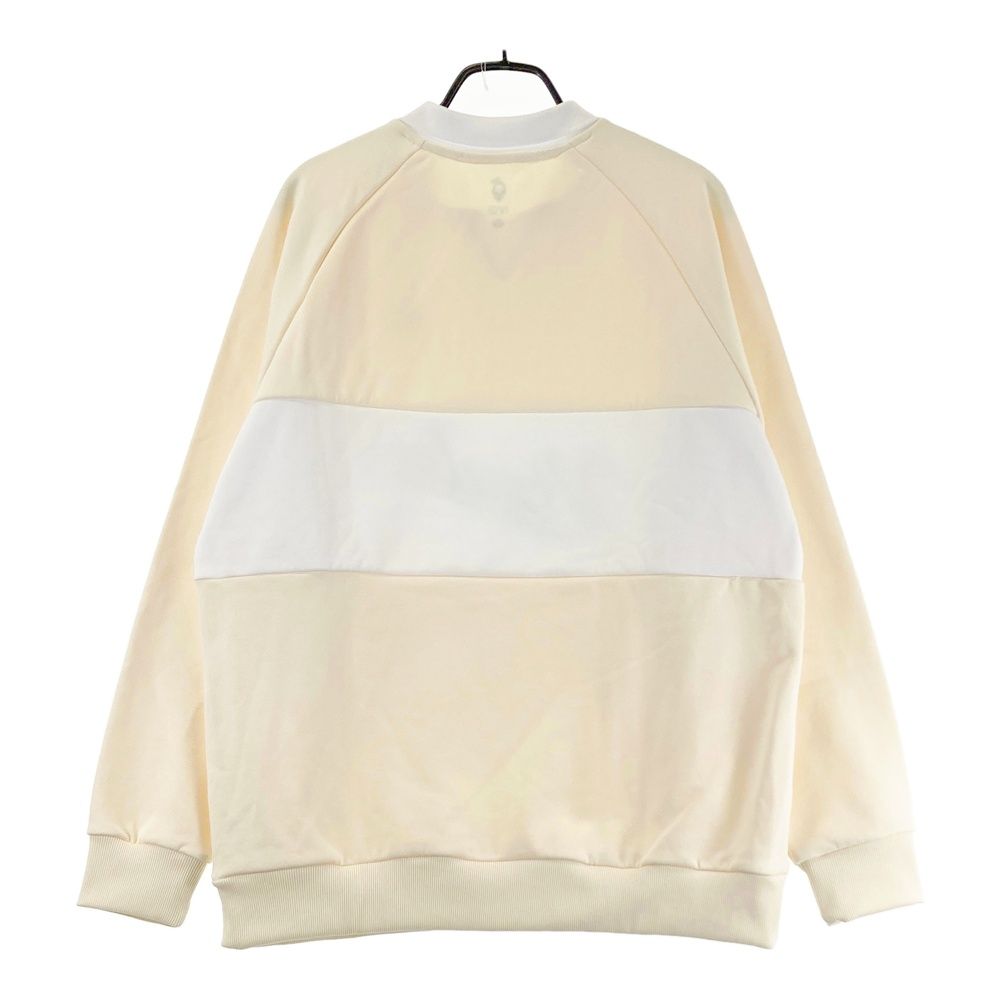 サイズ XXL V 12 ヴィトゥエルヴ モデル 襟付 スウェットトレーナー ベージュ系 ゴルフウェア メンズ ストスト