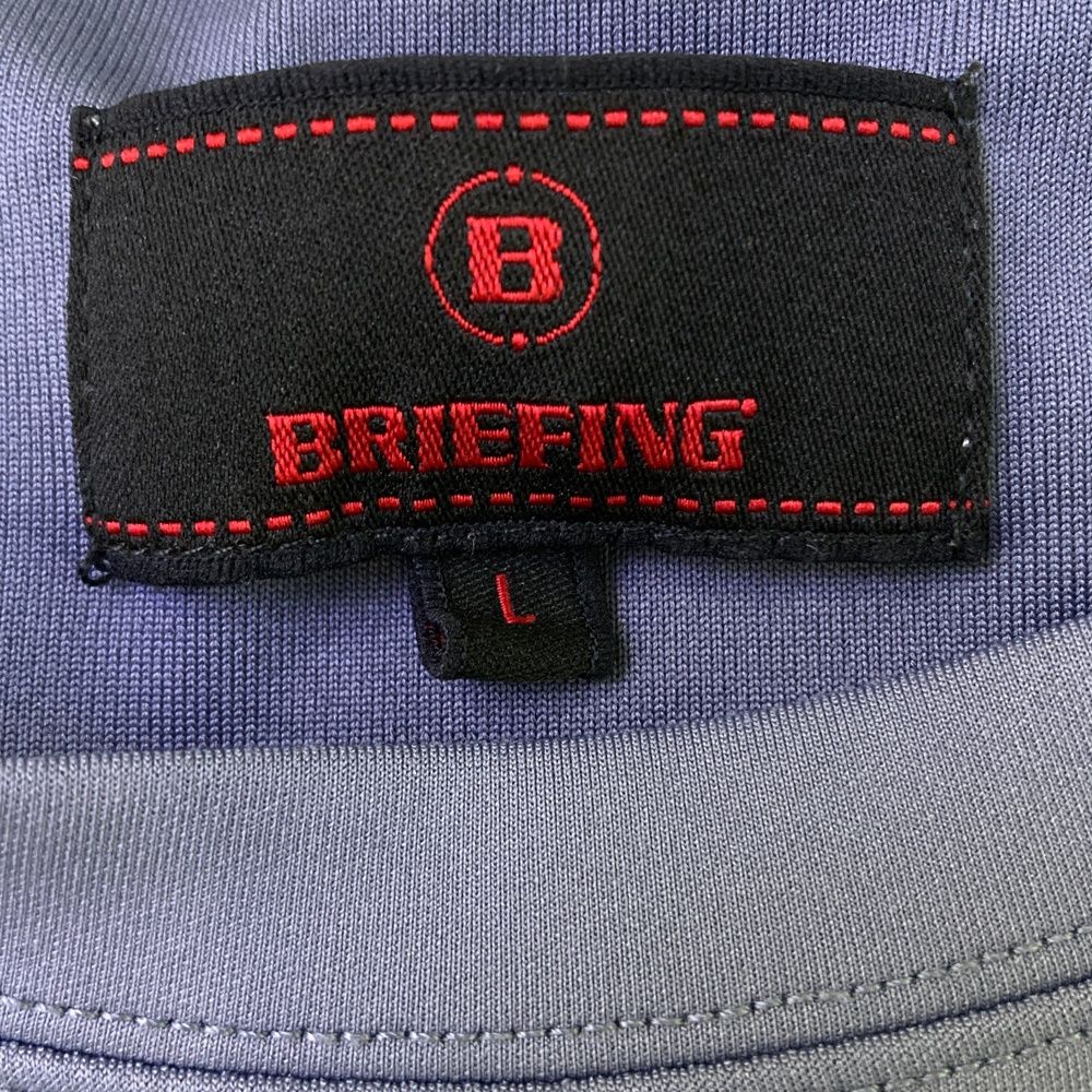 サイズ：L BRIEFING GOLF ブリーフィング 2023年モデル モックネック