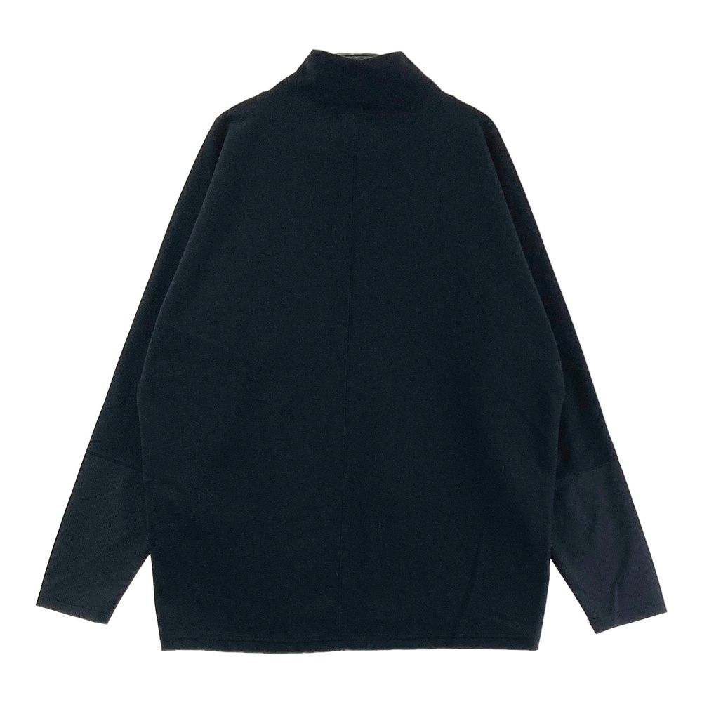 サイズ L BEAMS GOLF ビームスゴルフ モデル B.G.THREE モックネック 長袖Tシャツ ブラック系 ゴルフウェア メンズ ストスト