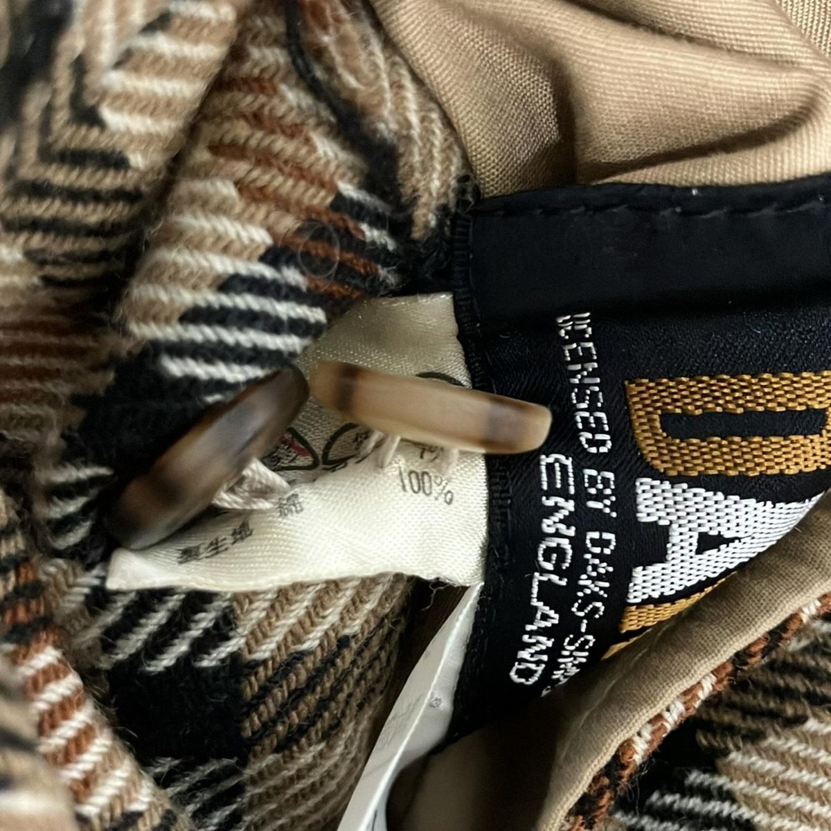 DAKS未使用品 レディースジャケット タグ付き ブラウン DAKS ダックス 