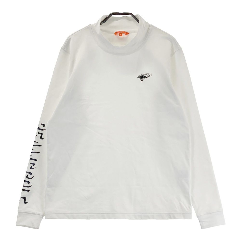 サイズ：M BEAMS GOLF ビームスゴルフ 2023年 長袖モックネックTシャツ