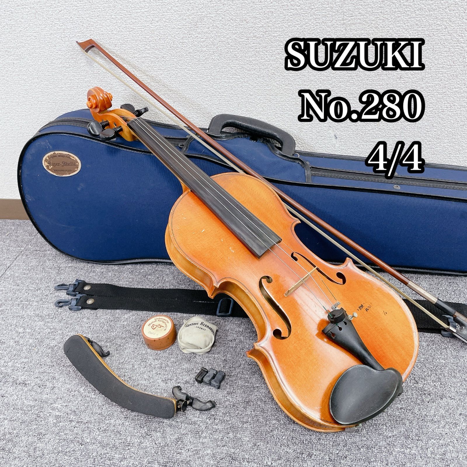 SUZUKI バイオリンno.280 4/4 1984 - メルカリ