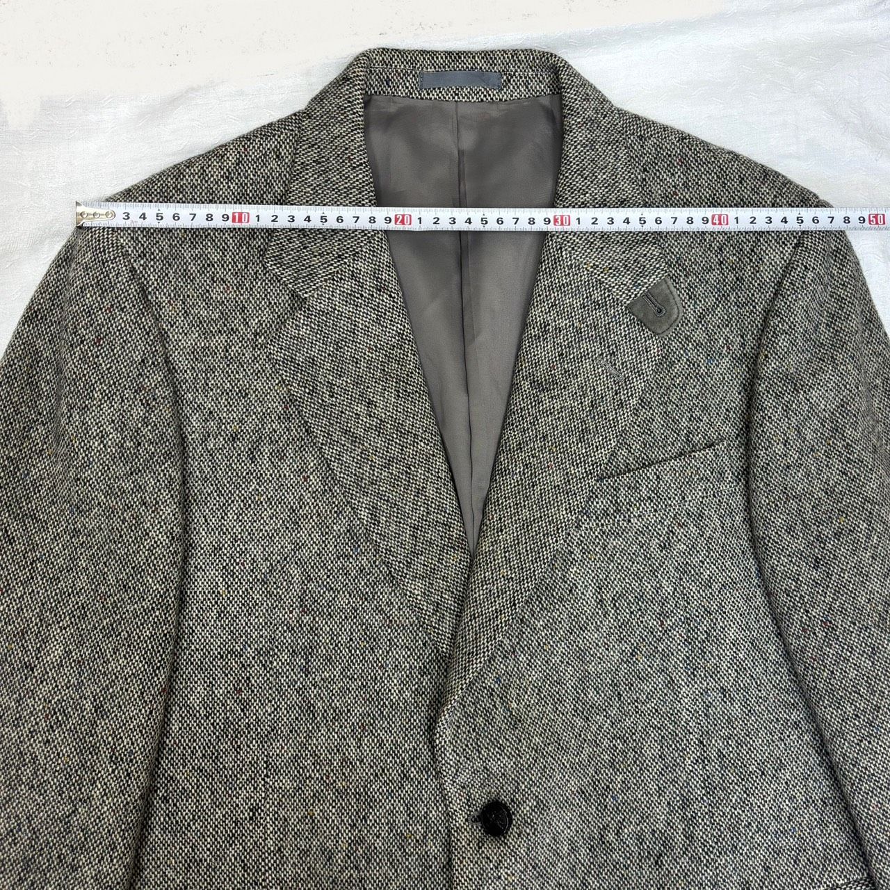 279 90s Burberrys ウールツイード テーラードジャケット メンズ F3