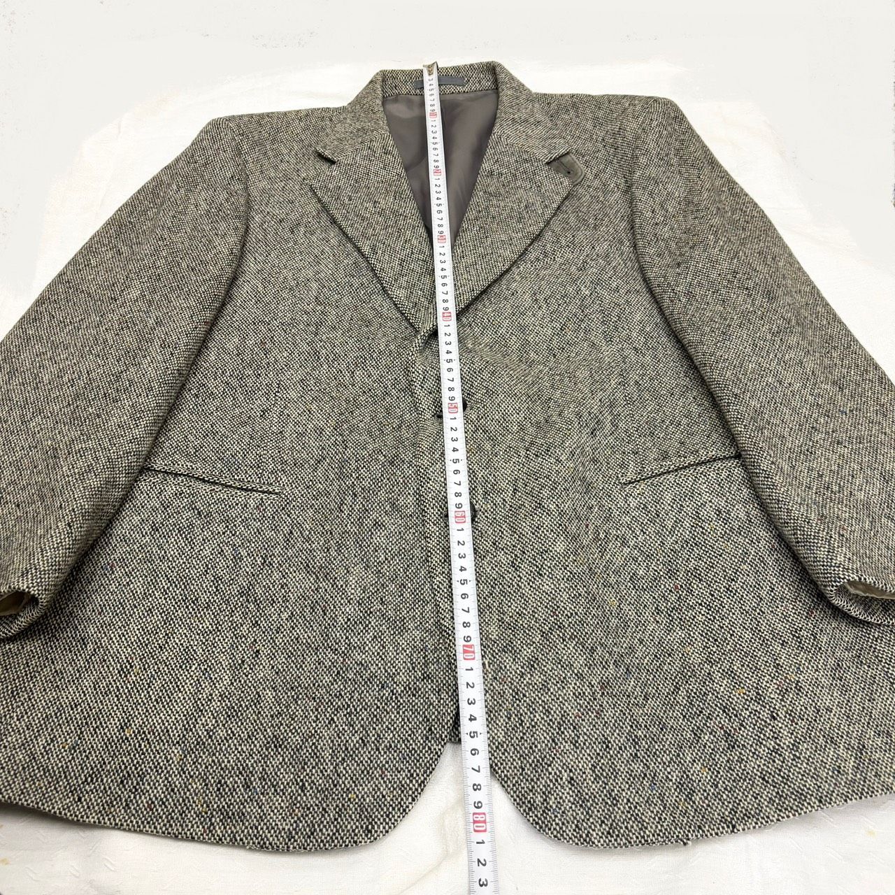 279 90s Burberrys ウールツイード テーラードジャケット メンズ F3