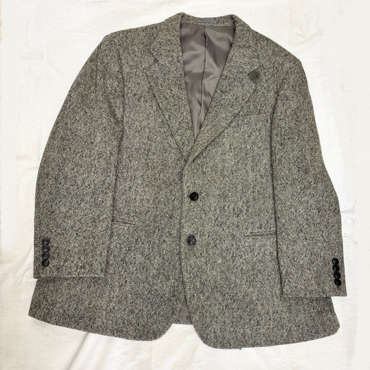 279 90s Burberrys ウールツイード テーラードジャケット メンズ F3