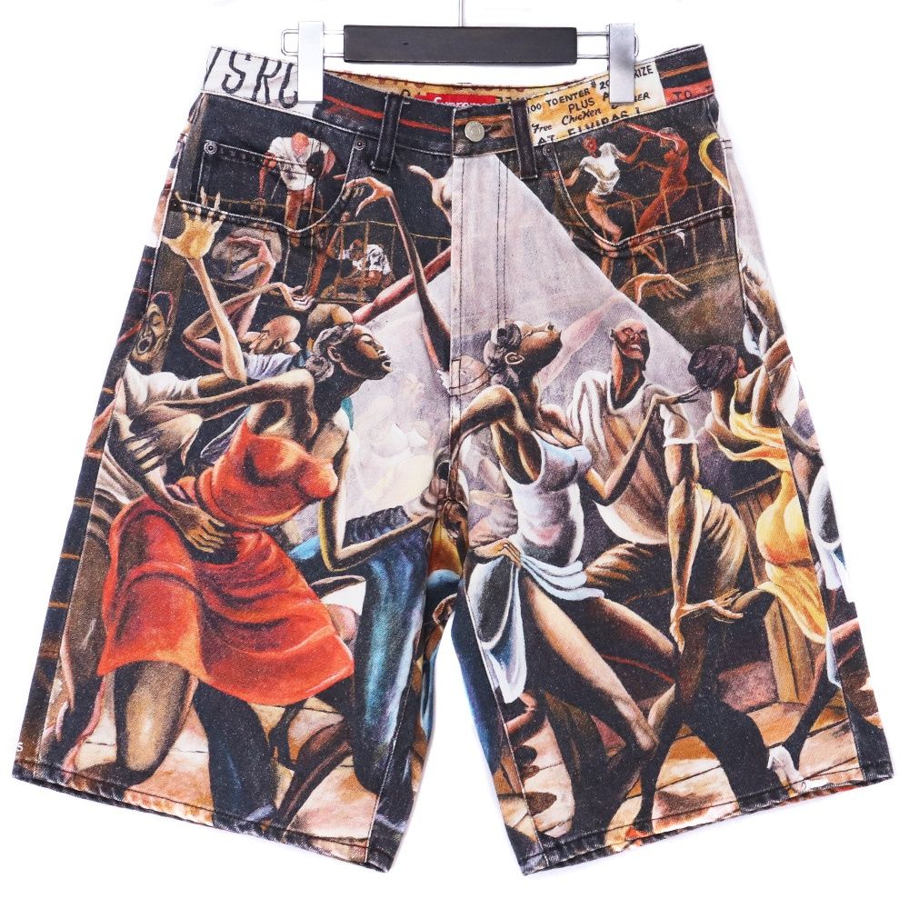 SUPREME Ernie Barnes Baggy Short Dance サイズ30 マルチカラー