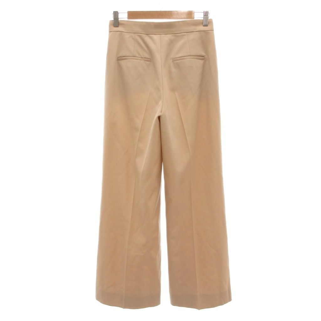 マックスマーラ MAX MARA 白タグ ツータック ワイドパンツ センター