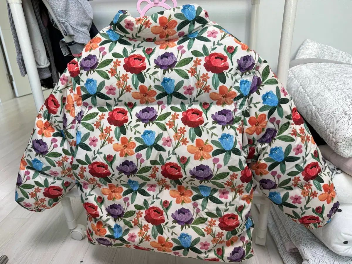 LEE DUDU フラワー ダウンジャケット XL