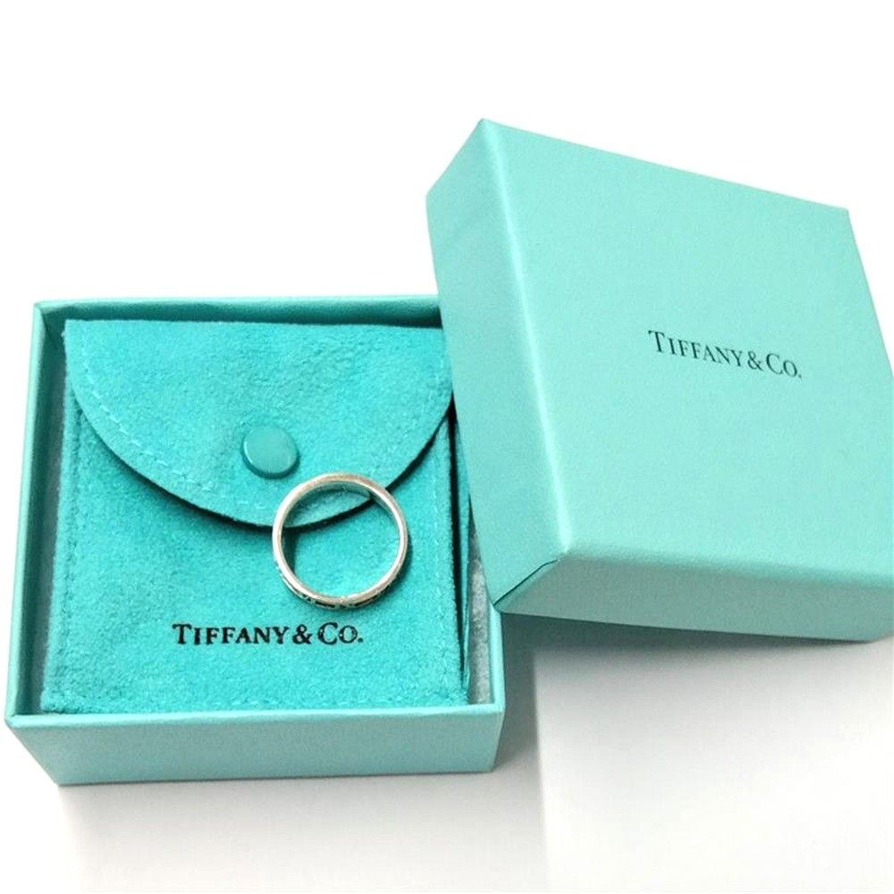 ティファニー Tiffany&Co. アトラス セール ナロー リング 指輪 約16.5