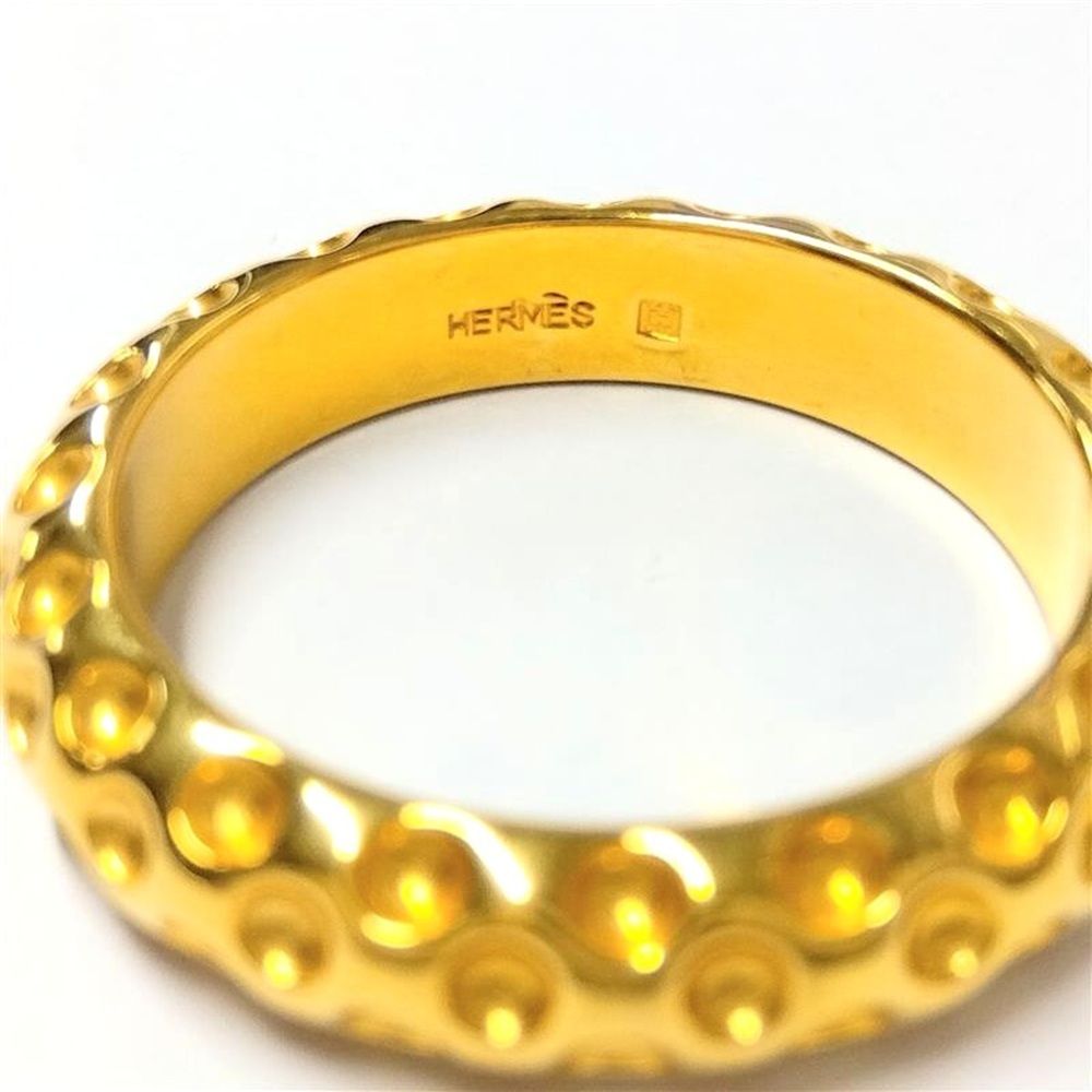 エルメス HERMES ドット スカーフリング GPg ゴールド【中古】 - メルカリ