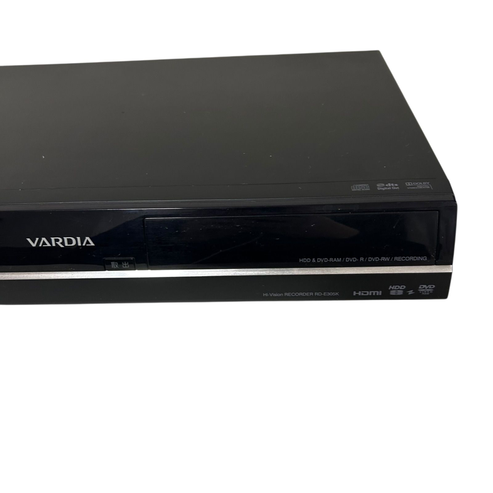 TOSHIBA 東芝 VARDIA ハイビジョンレコーダー RD-E305K - メルカリ